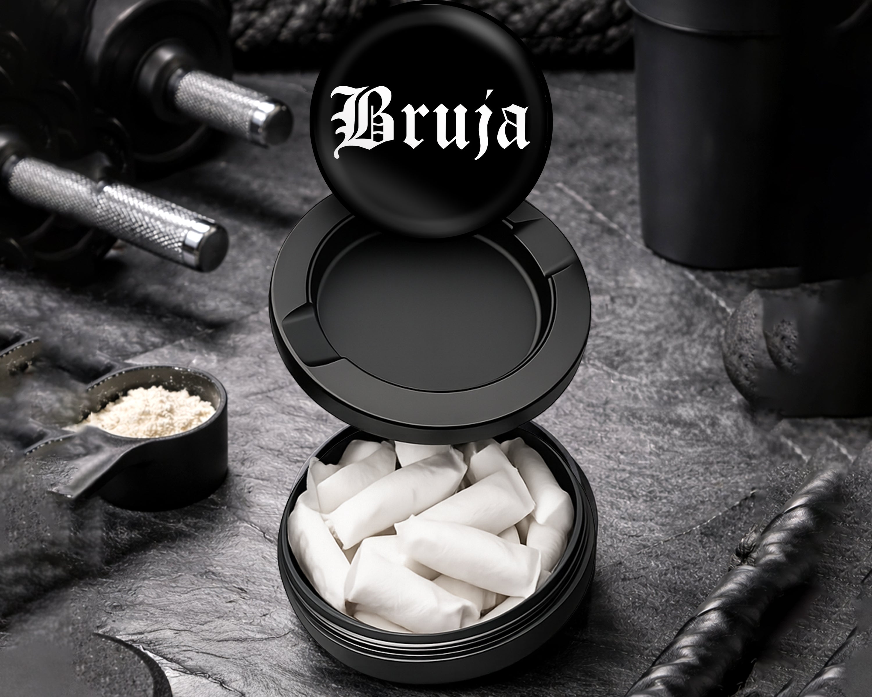 Snus Storage Case Bruja Witch Black