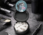 Snus Storage Case Michelangelo Statue Of David Blowing A Bubble Black