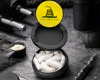 Snus Storage Case Don't Tread On Me Black