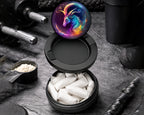 Snus Storage Case Capricorn Zodiac Goat Symbol Birth Sign Black