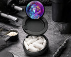Snus Storage Case Virgo Zodiac Sign Gift Black