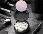 Snus Storage Case Minimalist Crescent Moon Magic Black