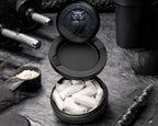 Snus Storage Case Arcane Owl Wisdom Sigil Black