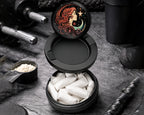 Snus Storage Case Celestial Moon Goddess Black