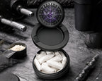 Snus Storage Case Mystic Pisces Moon Mandala Black