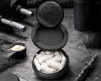 Snus Storage Case Occult Timekeeper Alchemy Seal Black