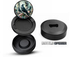 Psychedelic Ravens Goblincore Snus Storage Case Bottle Opener