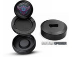 Cyberpunk Winged Circuit Emblem Snus Storage Case Bottle Opener