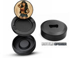 Pin-Up Girl with Tattoos Classic Rockabilly Style Snus Storage Case Bottle Opener
