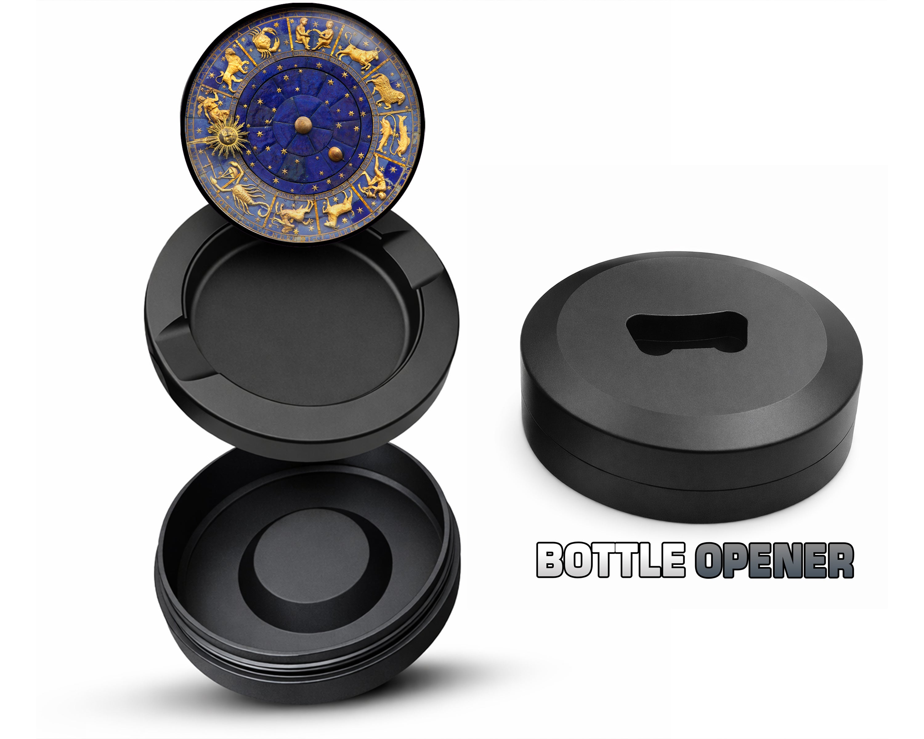 Zodiac Astrology, Signs Of The Zodiac Snus Storage Case Bottle Opener