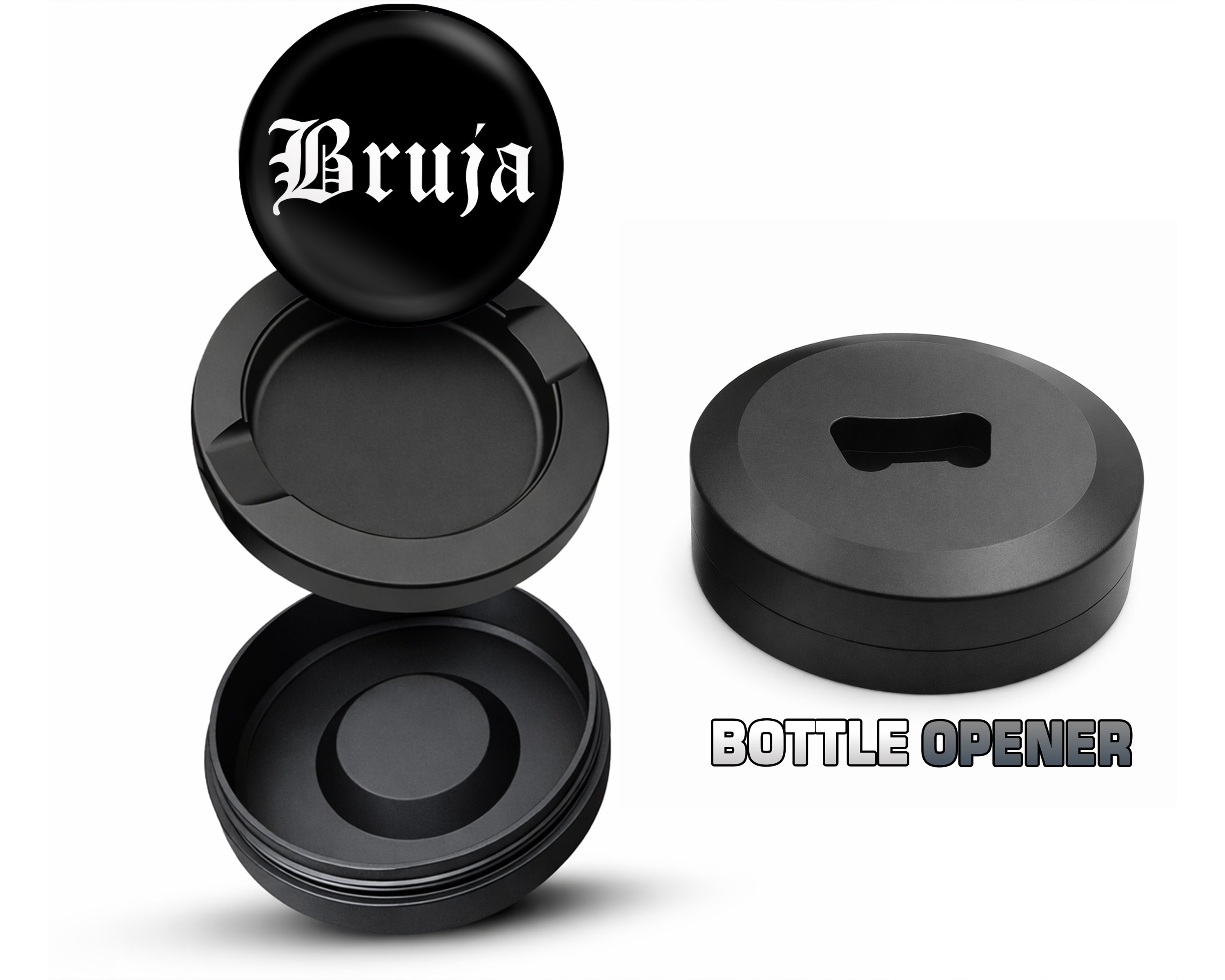 Bruja Witch Snus Storage Case Bottle Opener