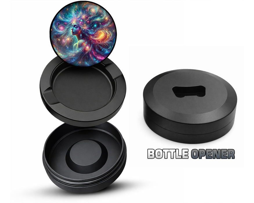 Cosmic Woman Snus Storage Case Bottle Opener