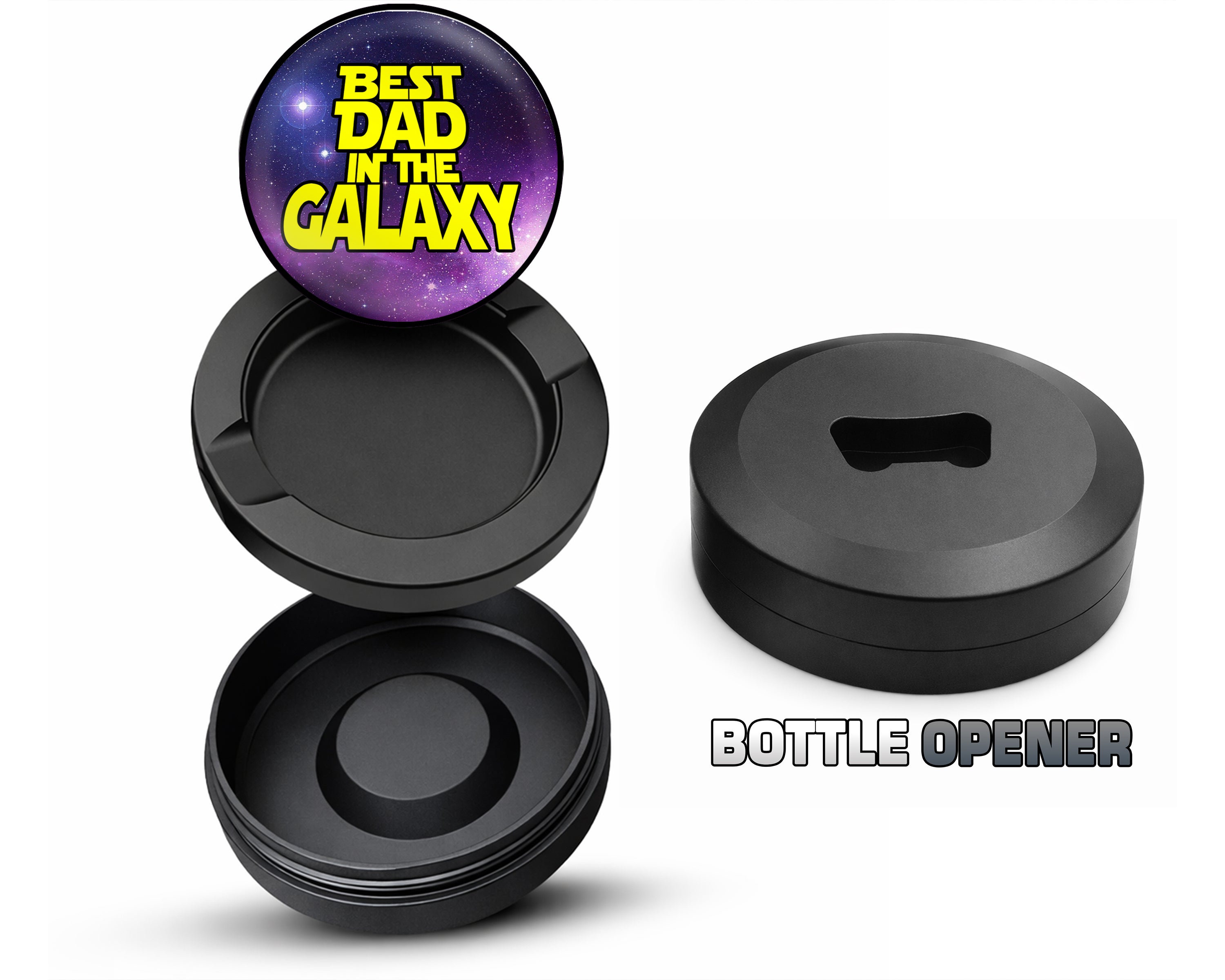 Best Dad In The Galaxy Snus Storage Case Bottle Opener