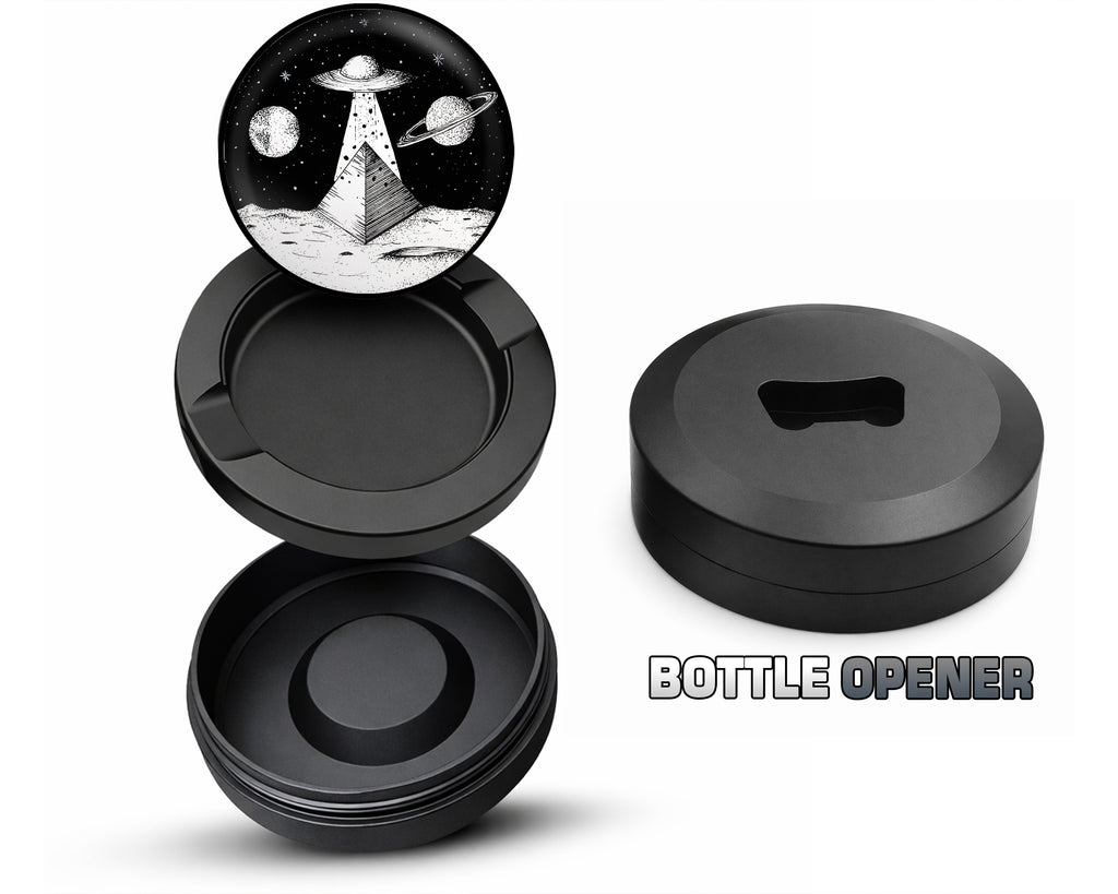 Intergalactic Pyramid Theory Snus Storage Case Bottle Opener