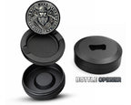 Viking Warrior Axe and Runes Snus Storage Case Bottle Opener