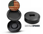 Rustic American Flag Snus Storage Case Bottle Opener