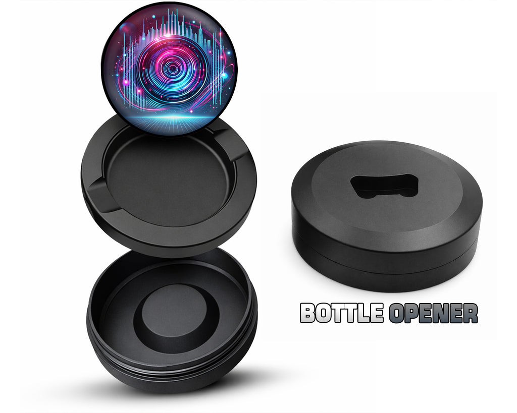 Neon Lights Snus Storage Case Bottle Opener
