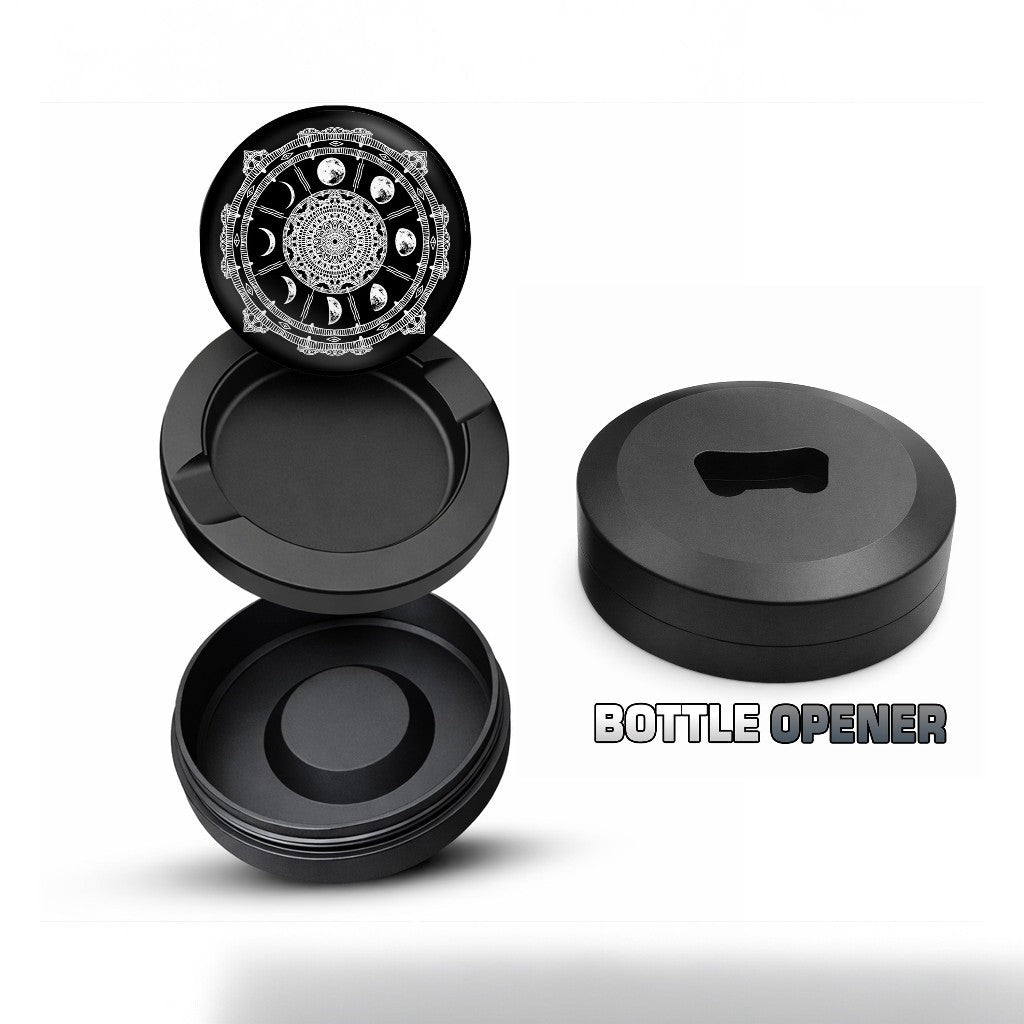 Phases of the Moon Witchy Snus Storage Case Bottle Opener