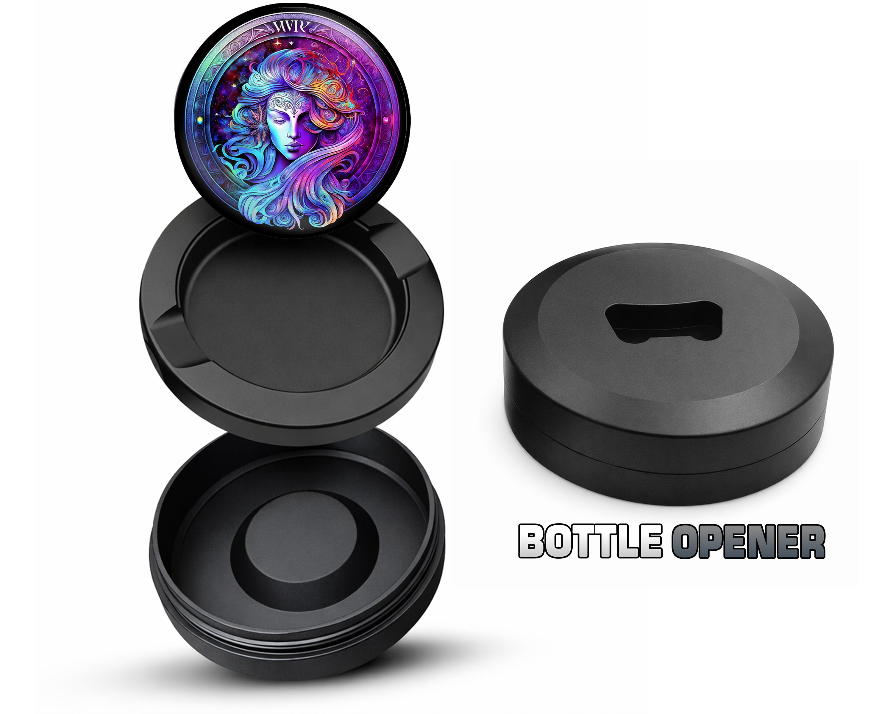 Virgo Zodiac Sign Gift Snus Storage Case Bottle Opener