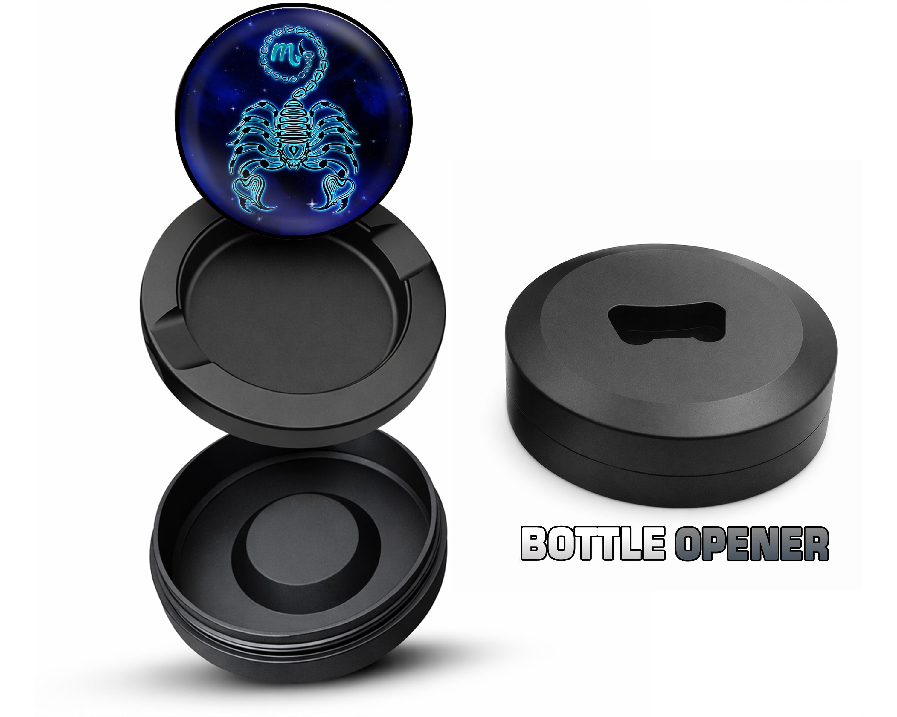 Scorpio Zodiac Astrology Snus Storage Case Bottle Opener