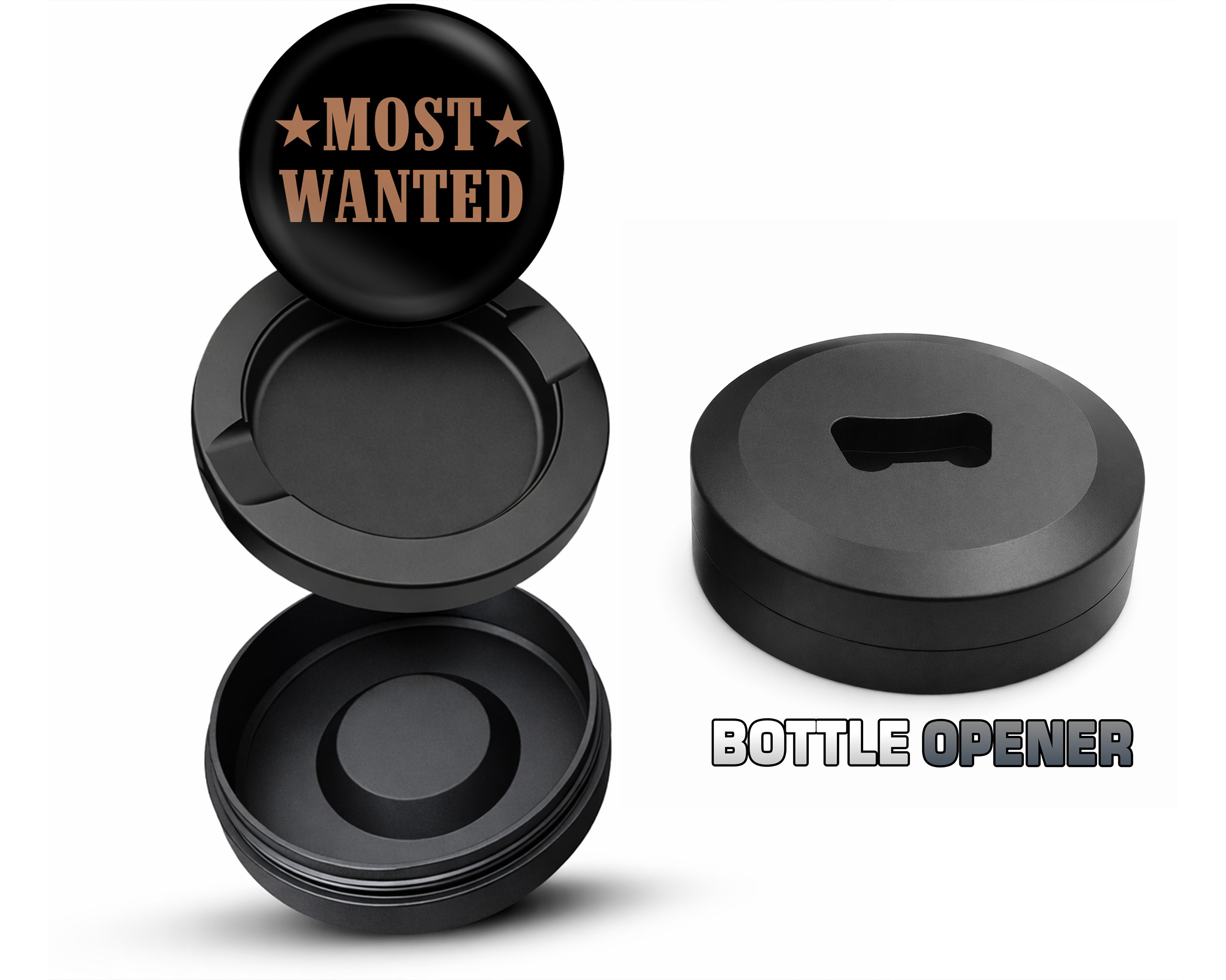 Most Wanted Carter Snus Storage Case Bottle Opener