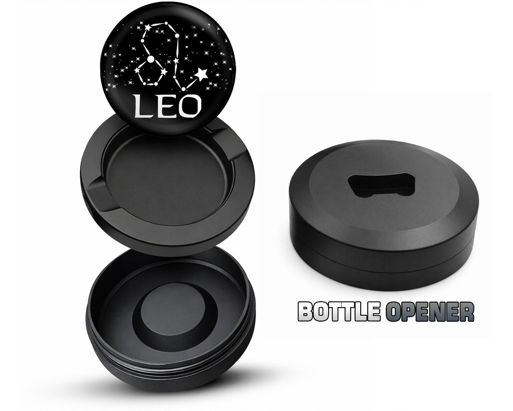 Leo, the Lion Zodiac Birth Sign Snus Storage Case Bottle Opener