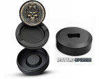 Biker Skull Snus Storage Case Bottle Opener