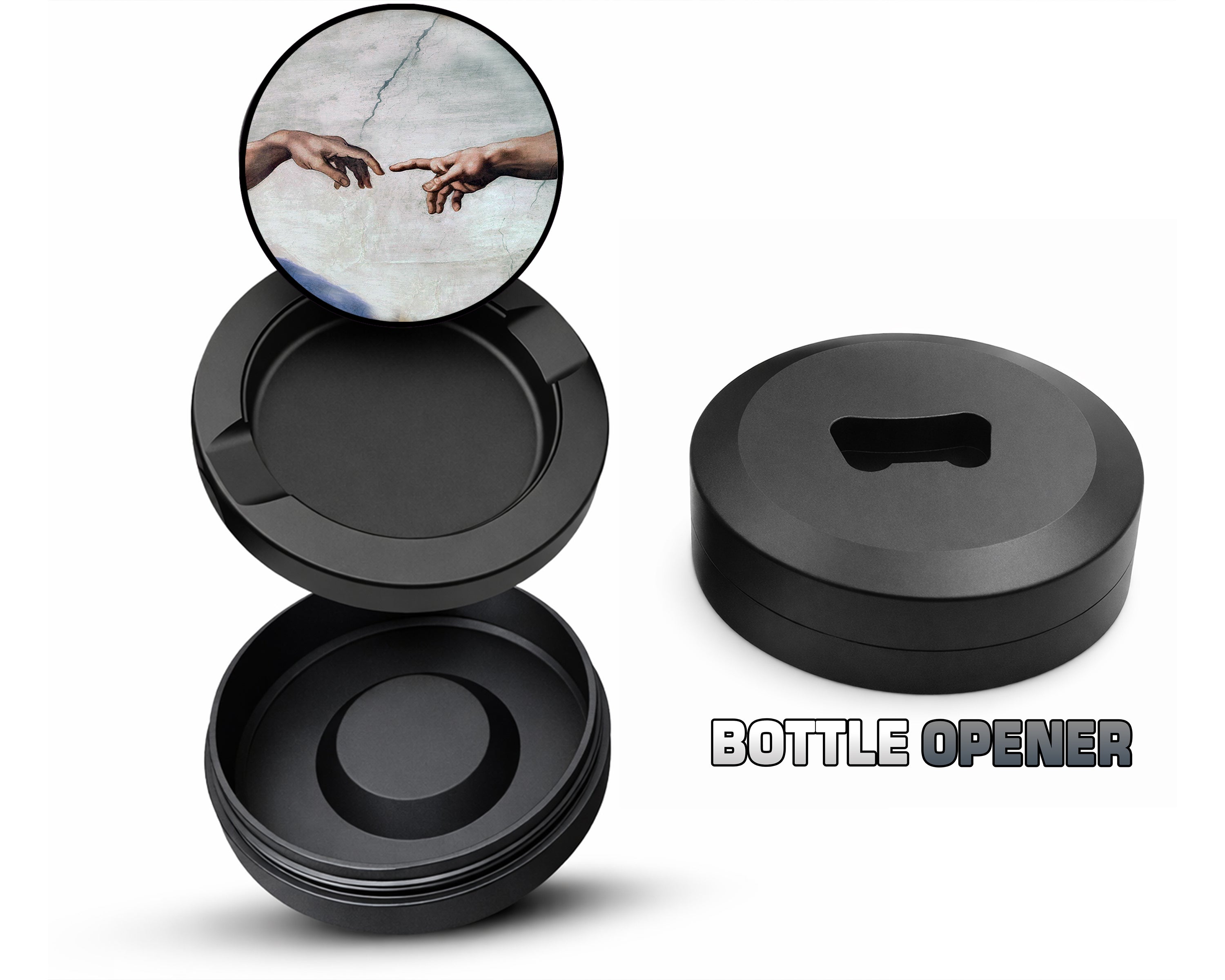 Sistine Chapel, Hand of God,Michaelangelo Snus Storage Case Bottle Opener
