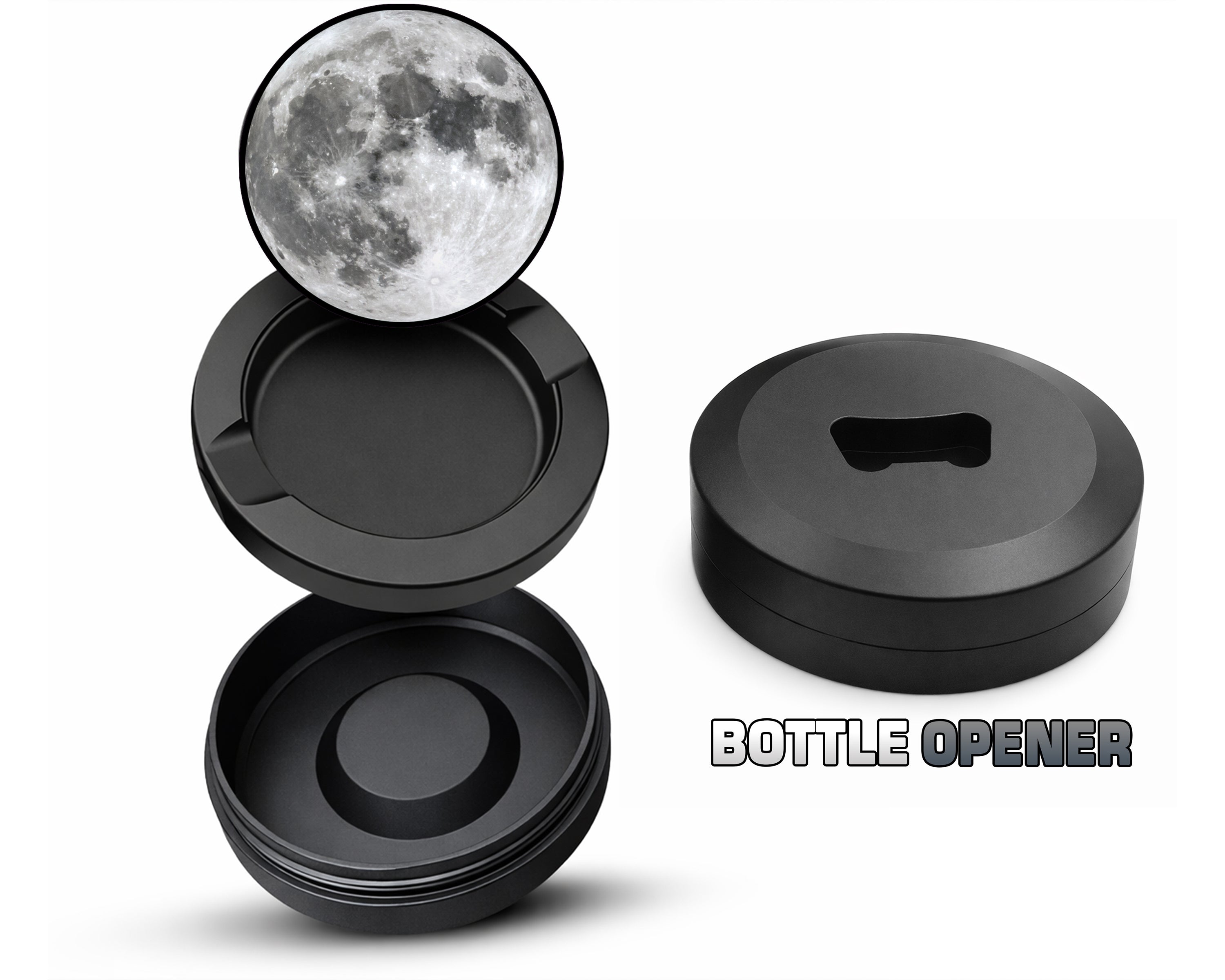 Full Moon Snus Storage Case Bottle Opener