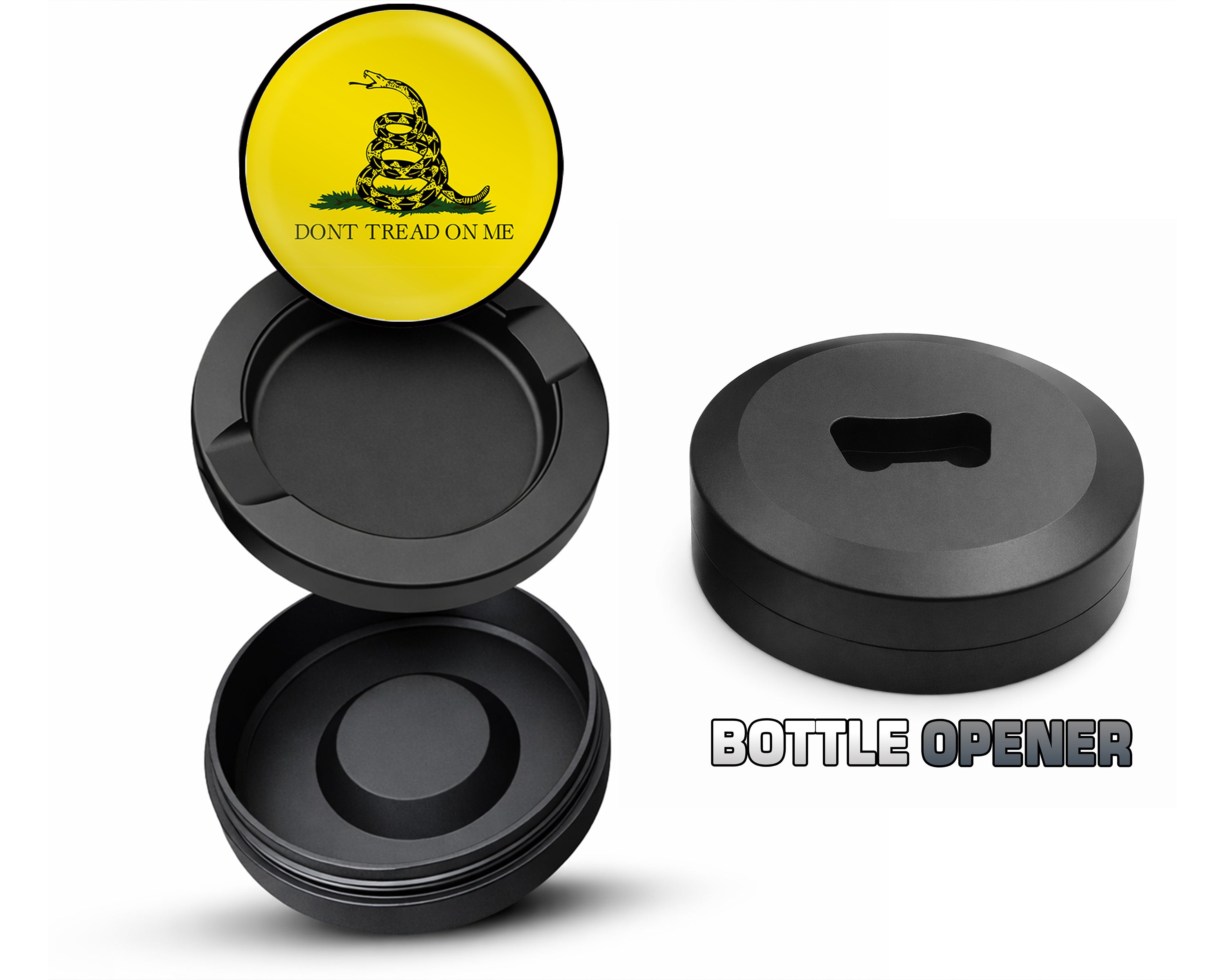 Don't Tread On Me Snus Storage Case Bottle Opener