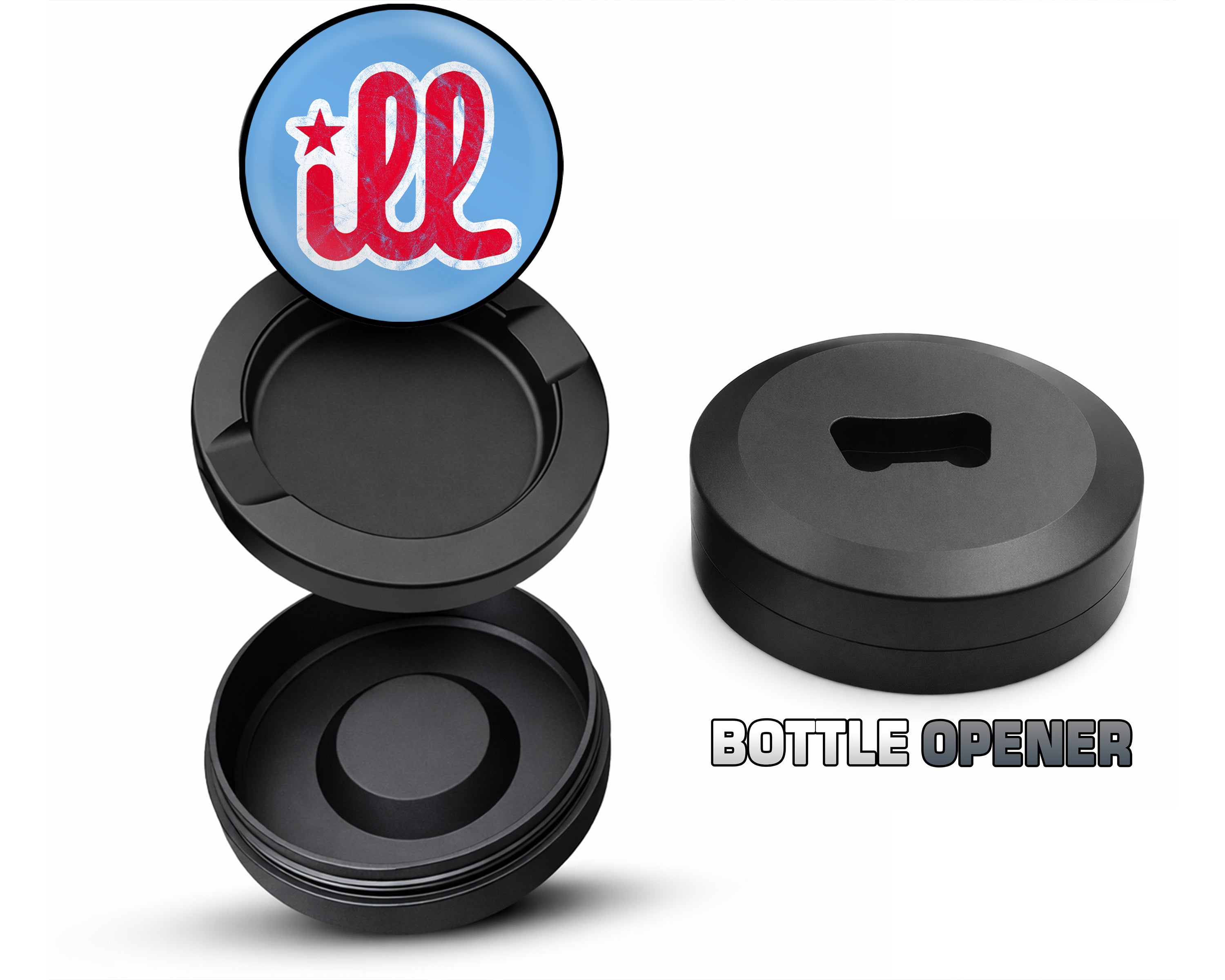 Ill Philadelphia Pride Snus Storage Case Bottle Opener