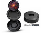 Black Hole Galaxy Spiral with Red Rose Snus Storage Case Bottle Opener