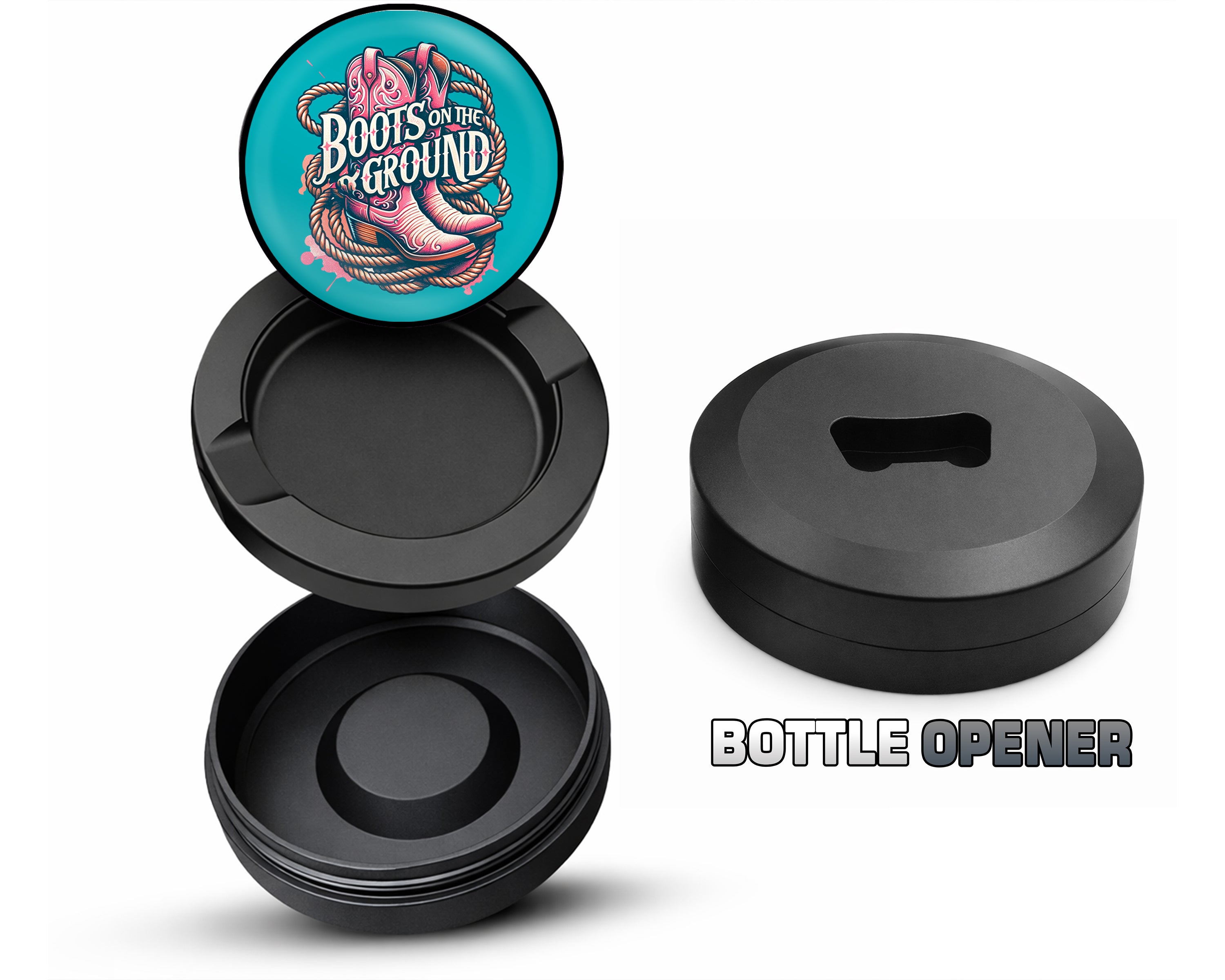 Boots On The Ground Snus Storage Case Bottle Opener