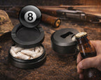 Magic 8 Ball Snus Storage Case Bottle Opener