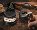 Owl Grinder Snus Storage Case Bottle Opener