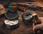 Valknut Tree of Seasons Snus Storage Case Bottle Opener