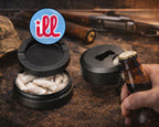 Ill Philadelphia Pride Snus Storage Case Bottle Opener