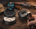 Yggdrasil Realms Cosmic Portal Snus Storage Case Bottle Opener