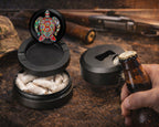 Colorful Sea Turtle Mandala Snus Storage Case Bottle Opener