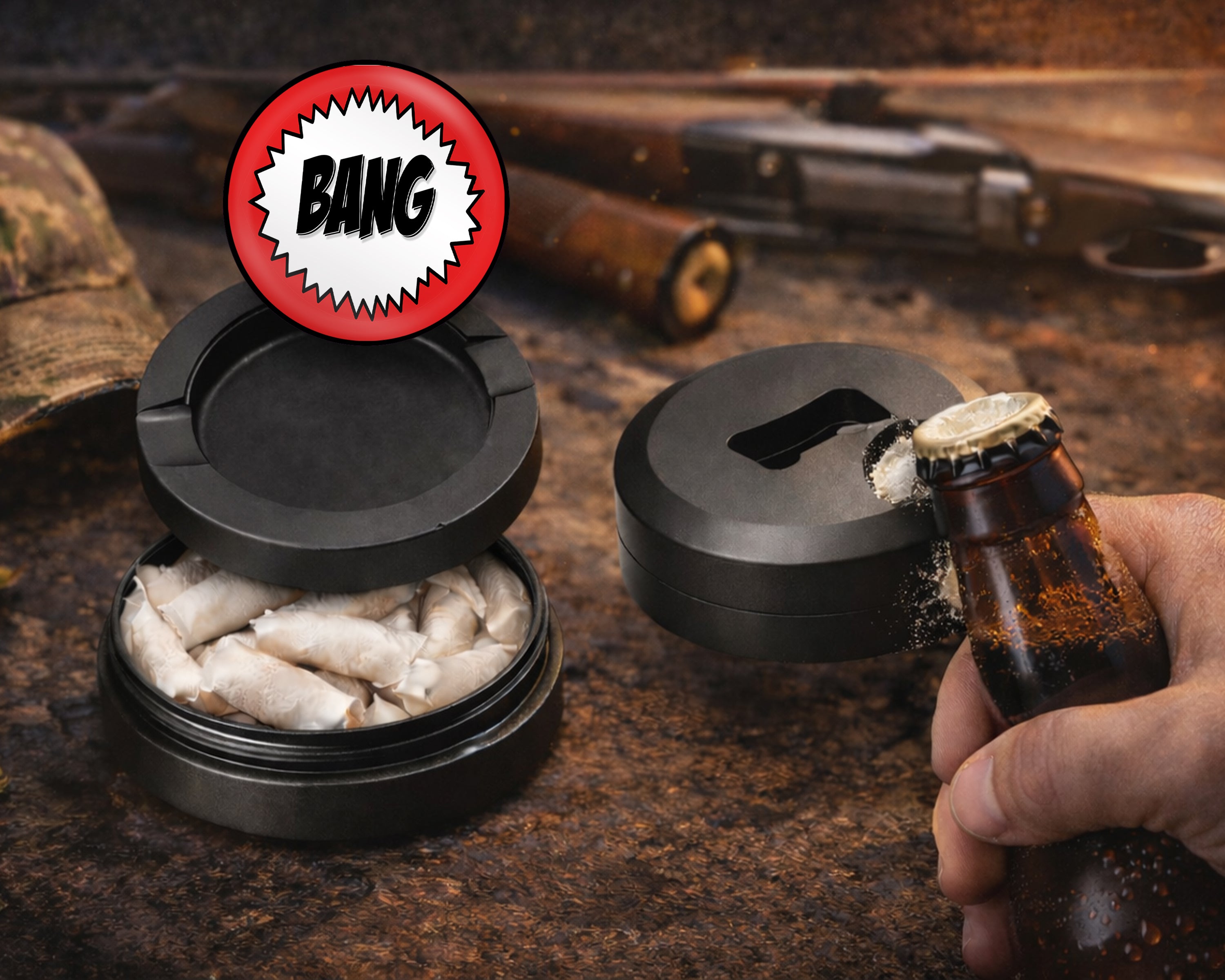 Bang Carter Snus Storage Case Bottle Opener