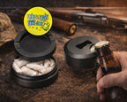 Unclench Your Jaw Snus Storage Case Bottle Opener