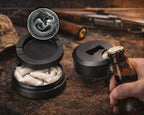 World Serpent Jormungandr Snus Storage Case Bottle Opener