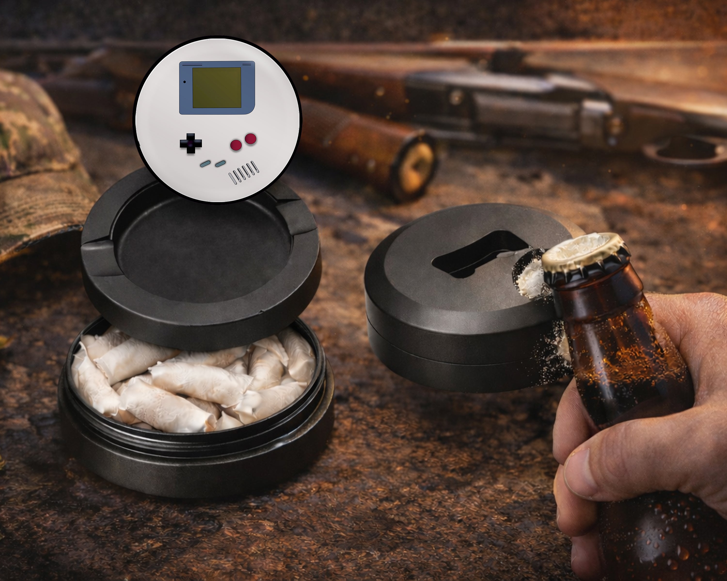 Gamer Boy Snus Storage Case Bottle Opener