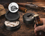 Lips Pencil Drawing Snus Storage Case Bottle Opener