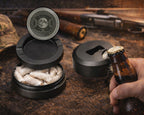 Celtic Moon Tree Sigil Snus Storage Case Bottle Opener