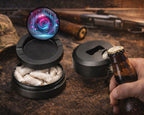 Neon Lights Snus Storage Case Bottle Opener