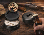 Sultry Vintage Glamour Muse Snus Storage Case Bottle Opener