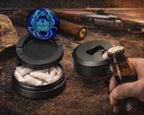 Cancer Zodiac Sign Snus Storage Case Bottle Opener