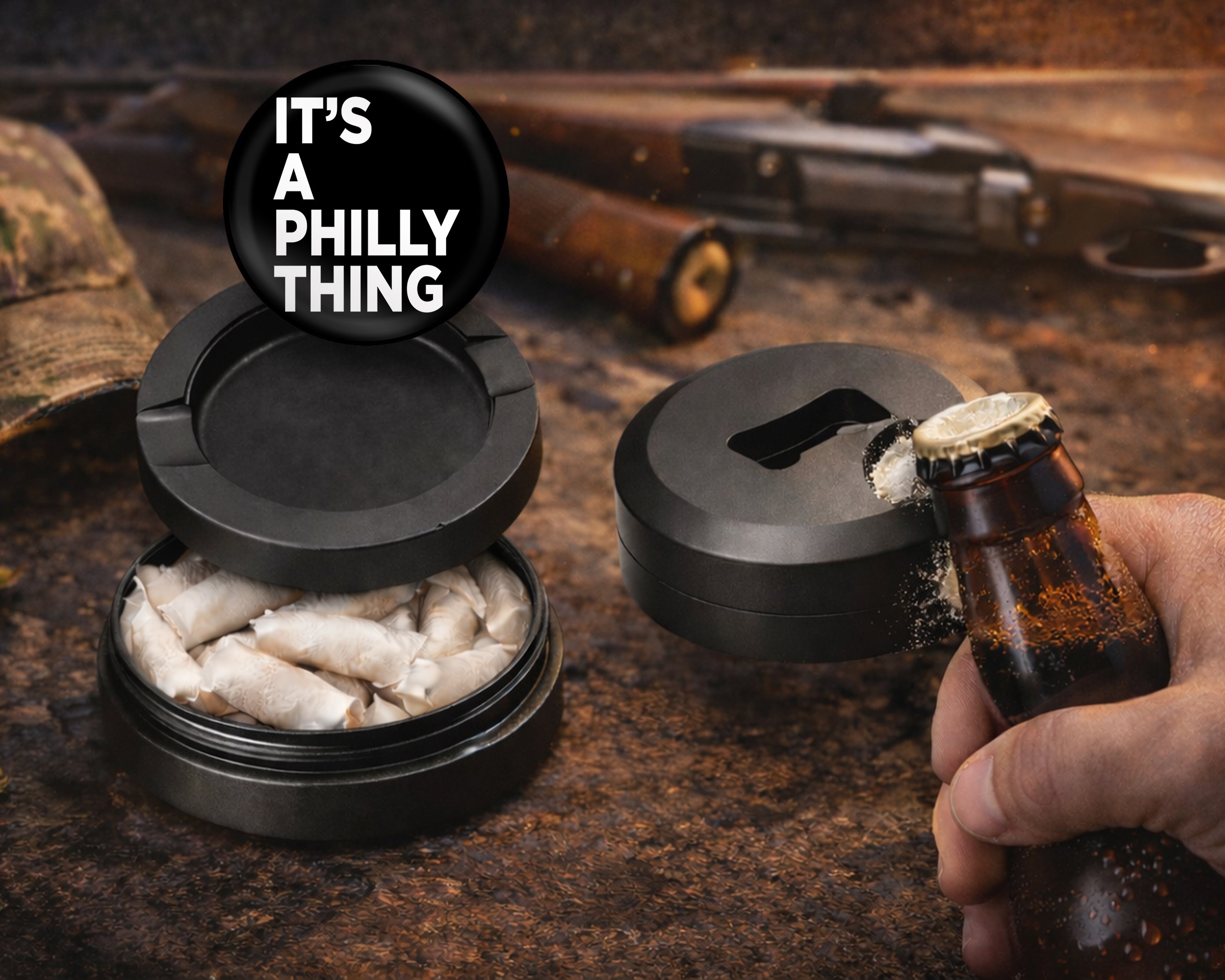 It's A Philly Thing Snus Storage Case Bottle Opener