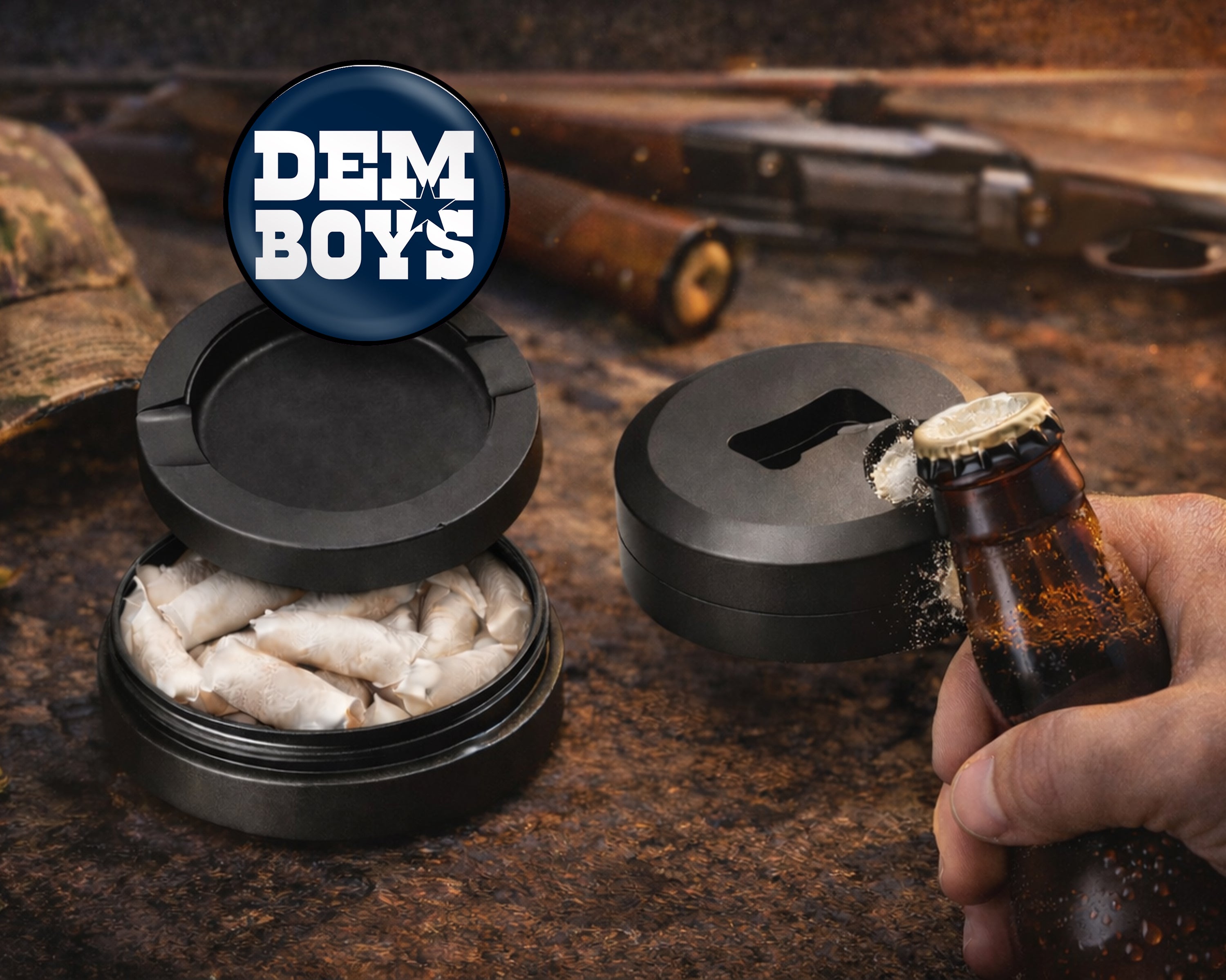Dem Boys Dallas Football Snus Storage Case Bottle Opener